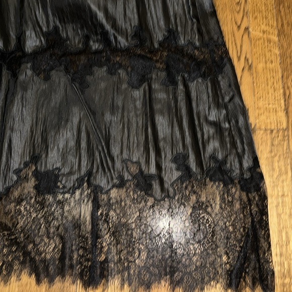 NWT ROBERT RODRIGUEZ BLACK LACE SLIP DRESS - Picture 13 of 14